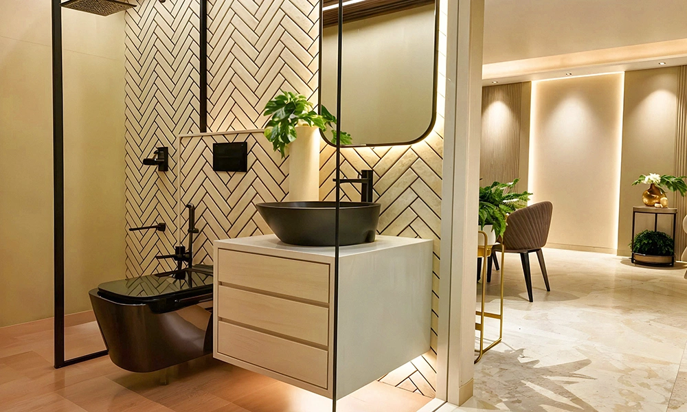 3 BHK washroom